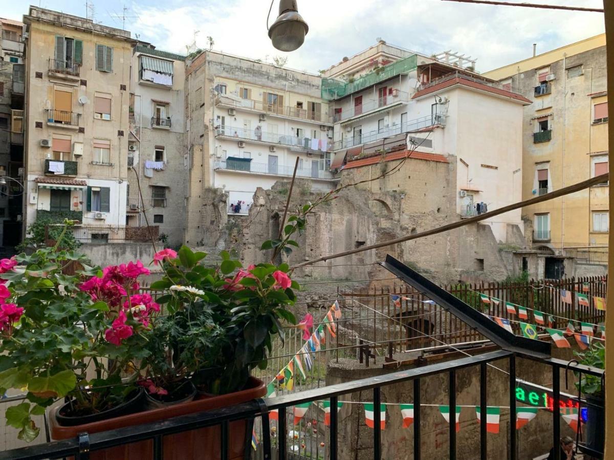 Ferienwohnung Bobbo House Ii, La Finestra Sugli Scavi Neapel Exterior foto